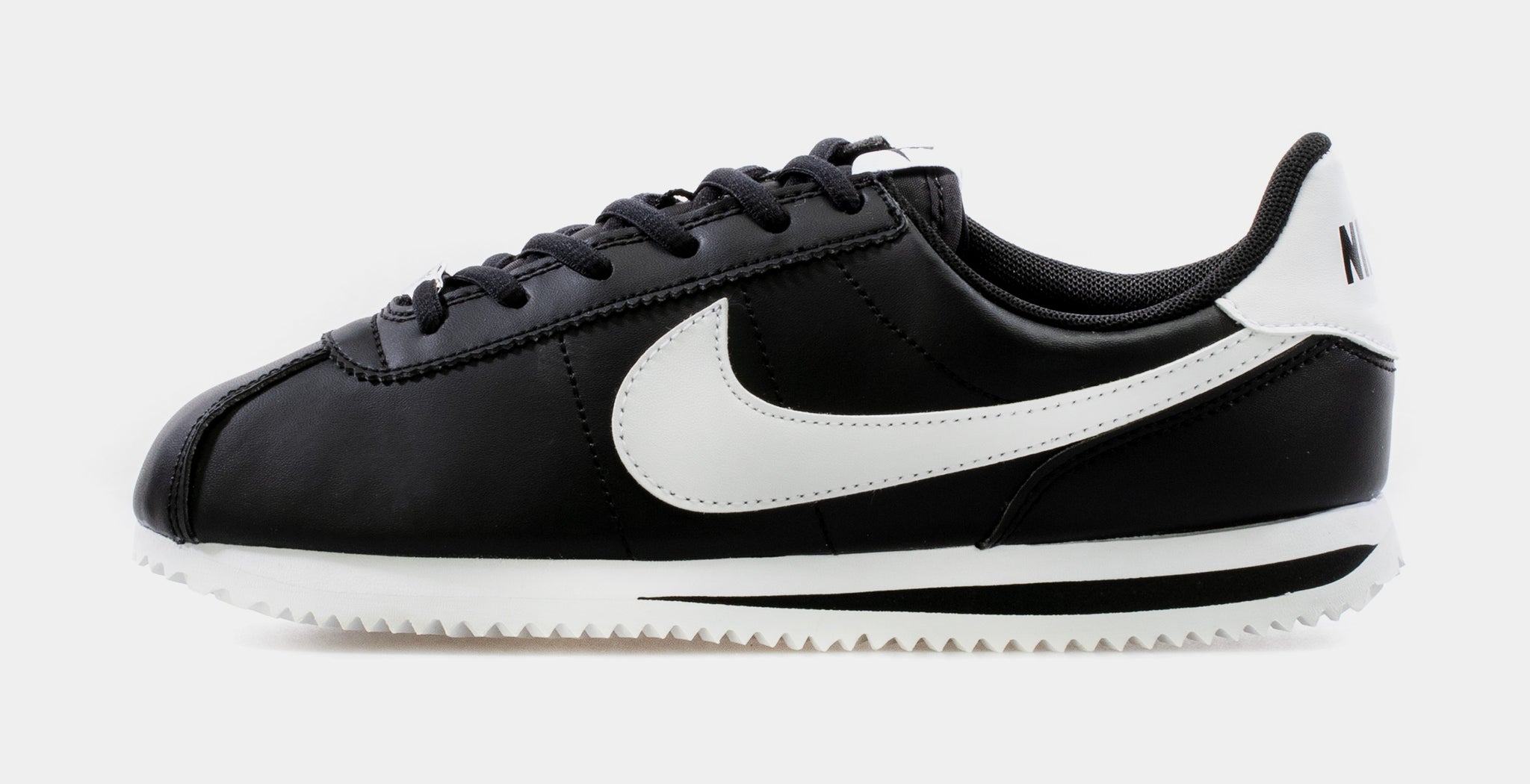 Nike Cortez Basic SL Grade School Lifestyle Shoe Black White 