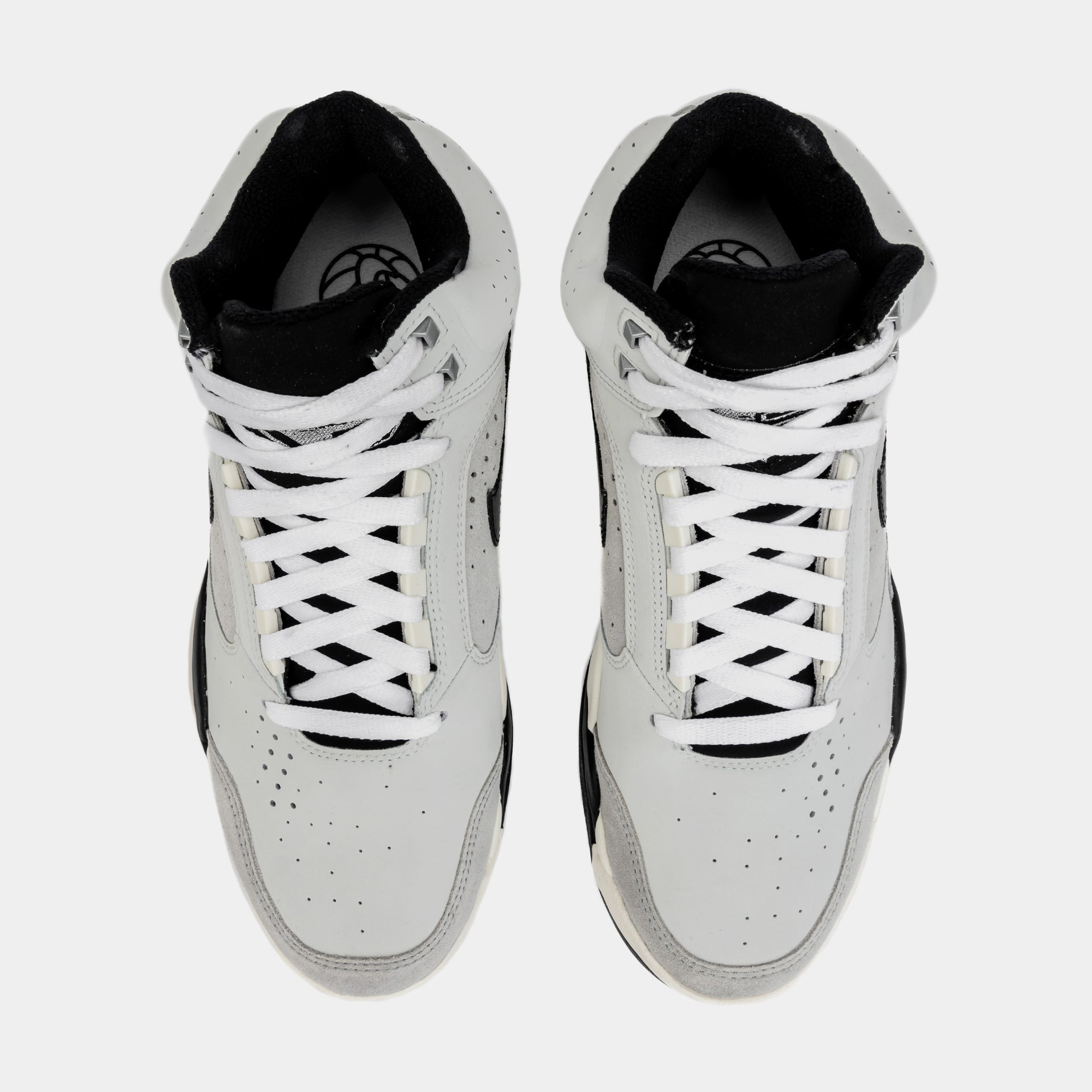 Nike Air Flight Lite Mid Mens Basketball Shoes White Black FJ2949001