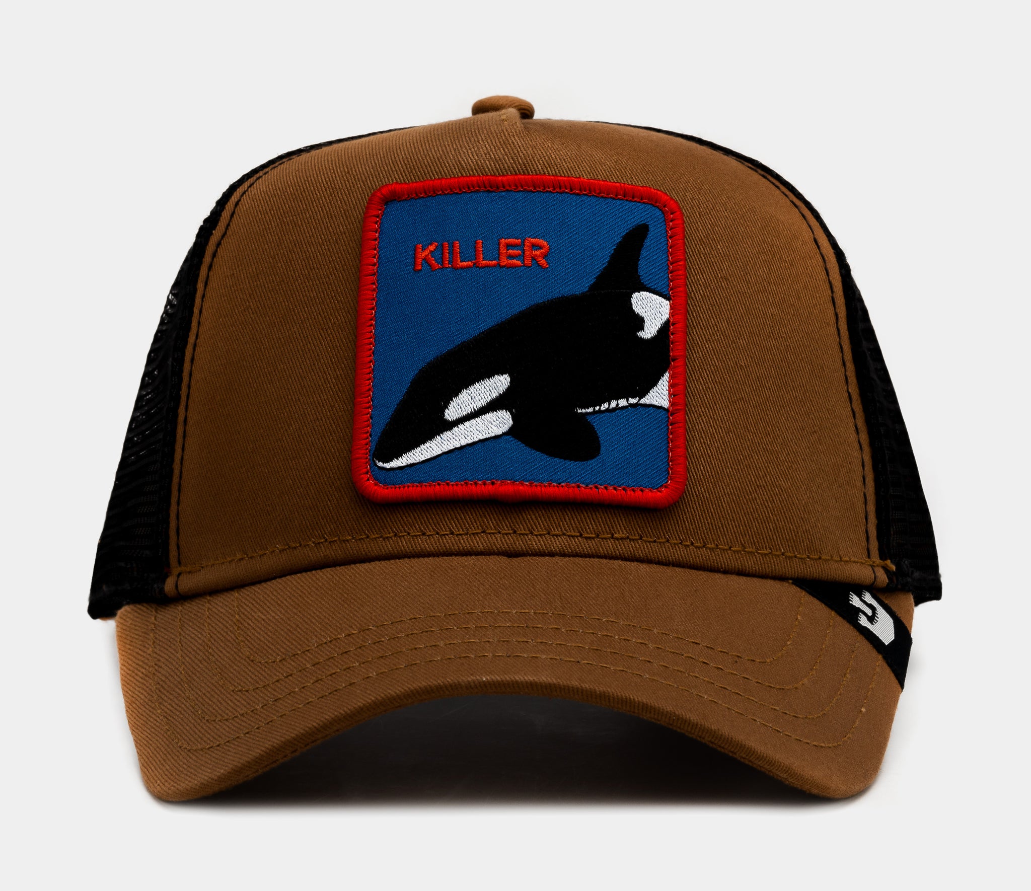 Goorin Bros Killer hat The Killer Tiger PU Leather Trucker | Hatstoreworld.com main image 3