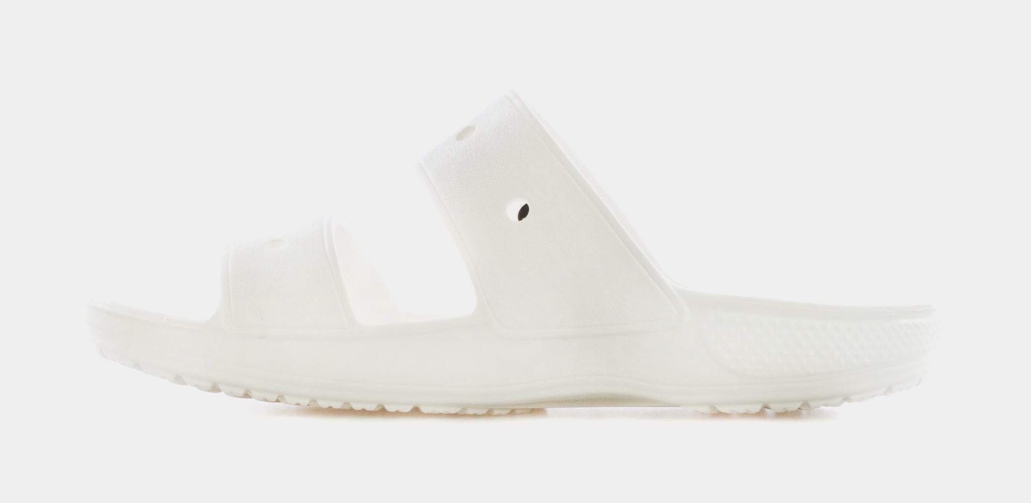 Crocs Classic Sandals Slides  Slip Ons Shoes White Men\'s New Size M 11 Crocs Classic Double Band Slide Mens Sandals White 206761  main image 2