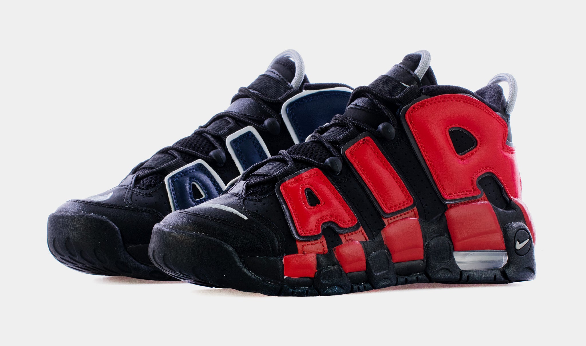 Nike Air More Uptempo Grade School Basketball Shoes Black Free