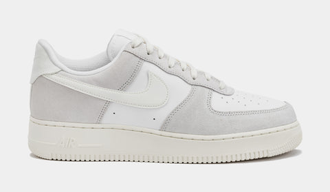 Nike Men's Air Force 1 Sneakers in White in White/Sail/Platinum Tint, Size UK 8.5 | End Clothing