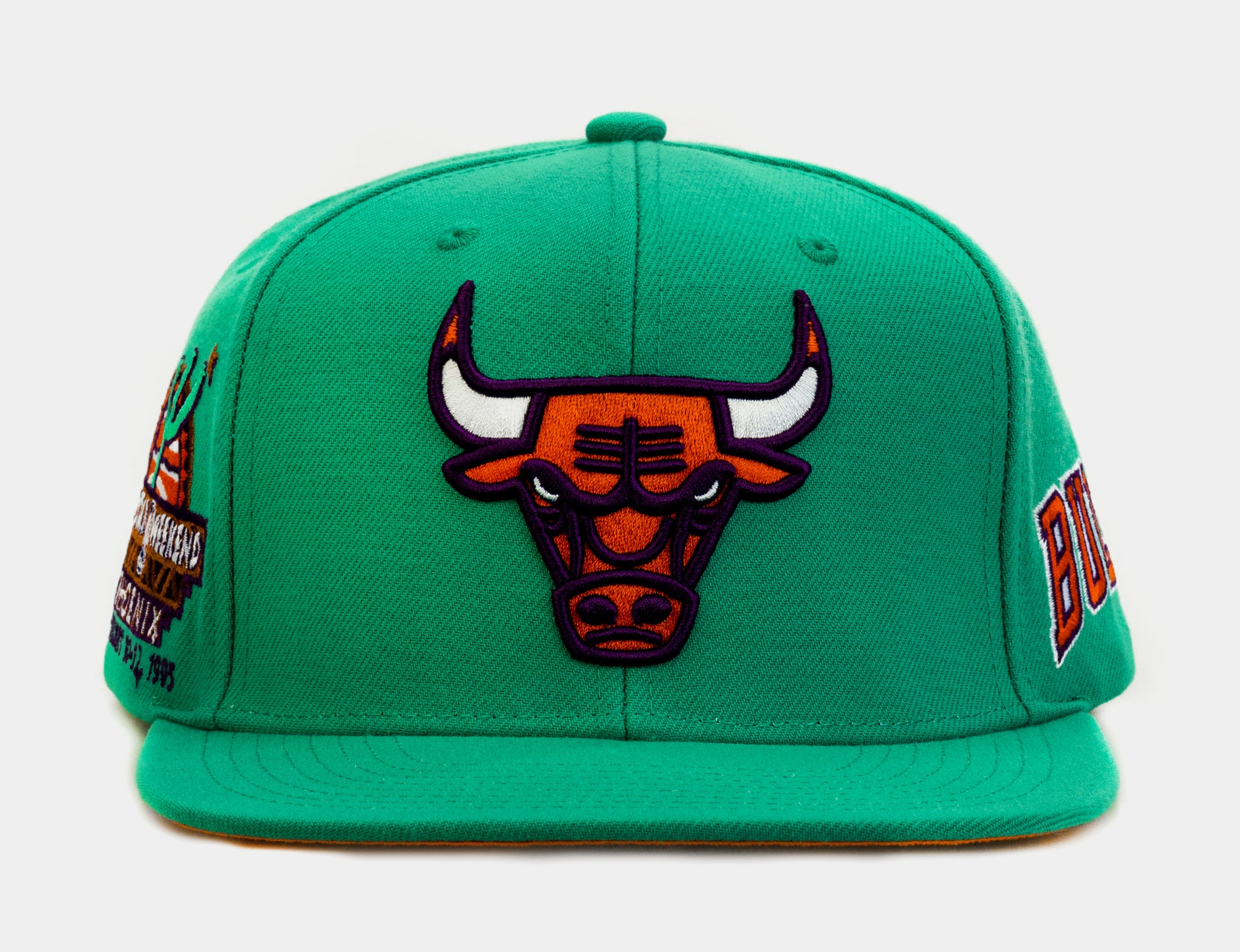 chicago bulls hat green