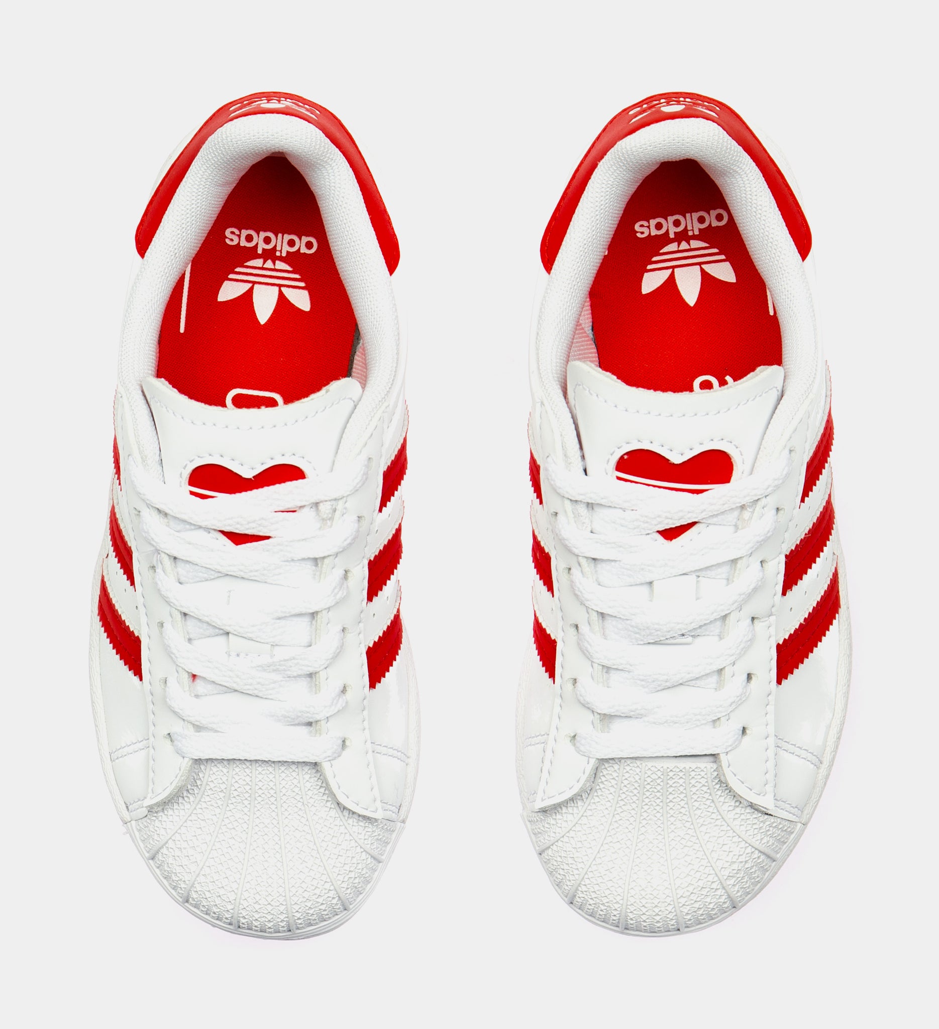 adidas Superstar Preschool Lifestyle Shoe White Red FY2573 Shoe Palace adidas Superstar Preschool Lifestyle Shoe White Red FY2573 Shoe Palace