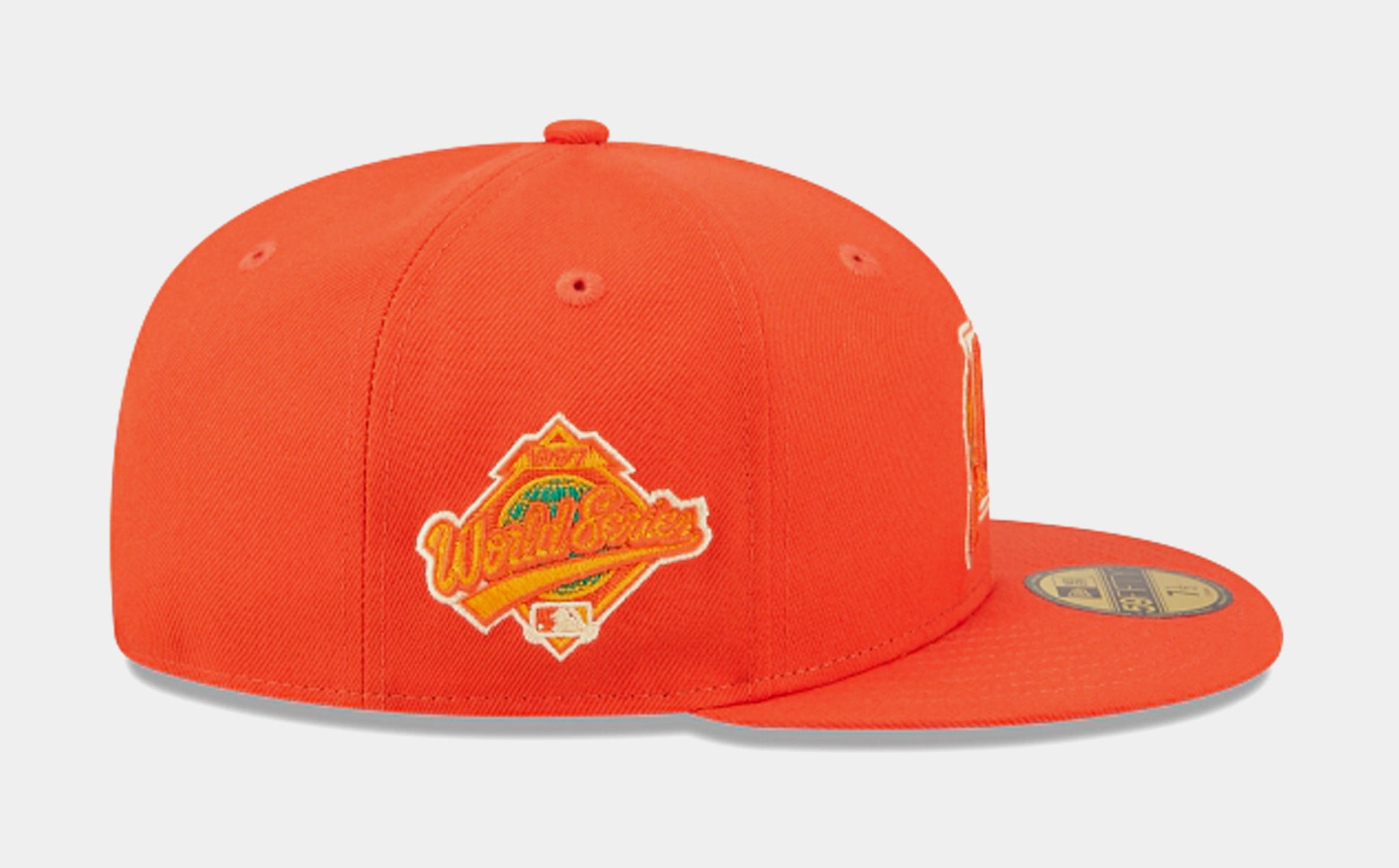 Miami Marlins State Fruit 59FIFTY Fitted Cap Mens Hat (Orange)