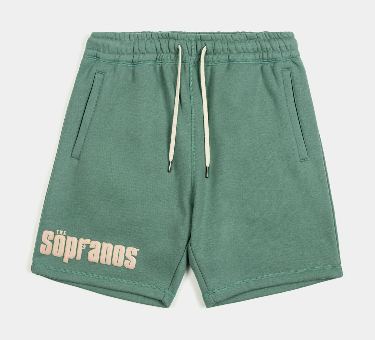 Shoe Palace SP x The Sopranos Branded Fleece Mens Shorts Green ...