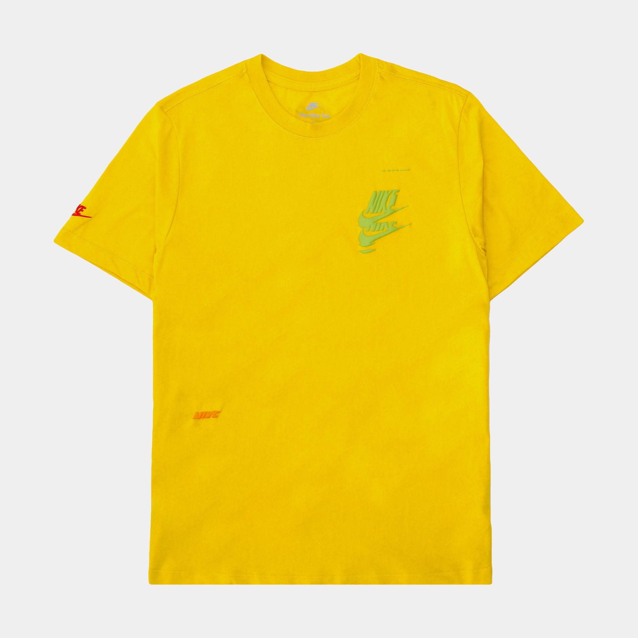 Nike Essentials Sports Tee Mens Tshirt Yellow DM6379-709 – Shoe Palace