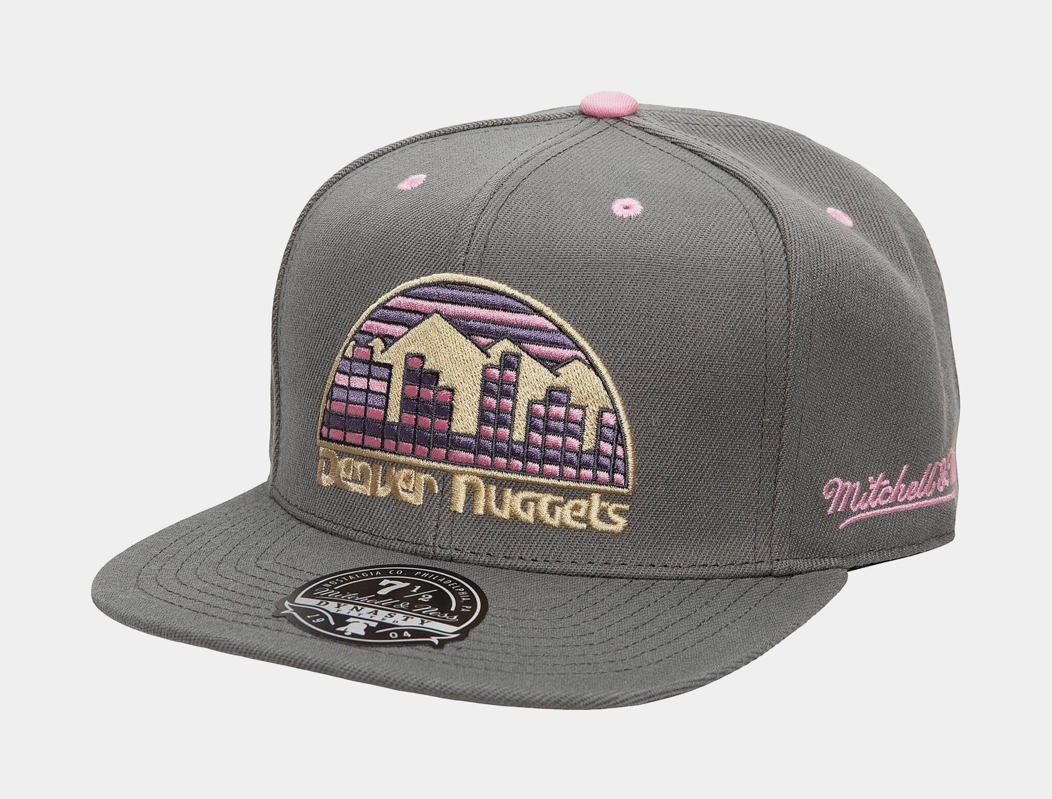  Mitchell & Ness Denver Nuggets Fitted Size 7 1/2 Full