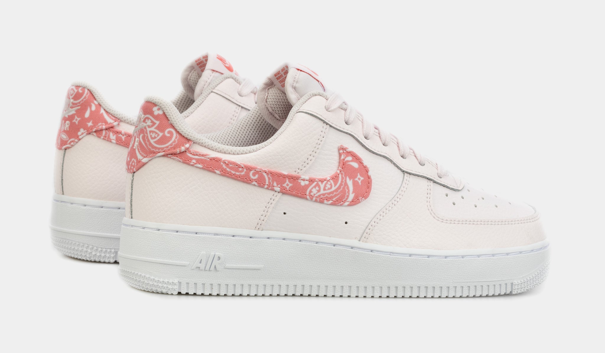 Nike Air Force 1 '07 Pink Paisley Womens Lifestyle Shoes Pink FD1448 ...