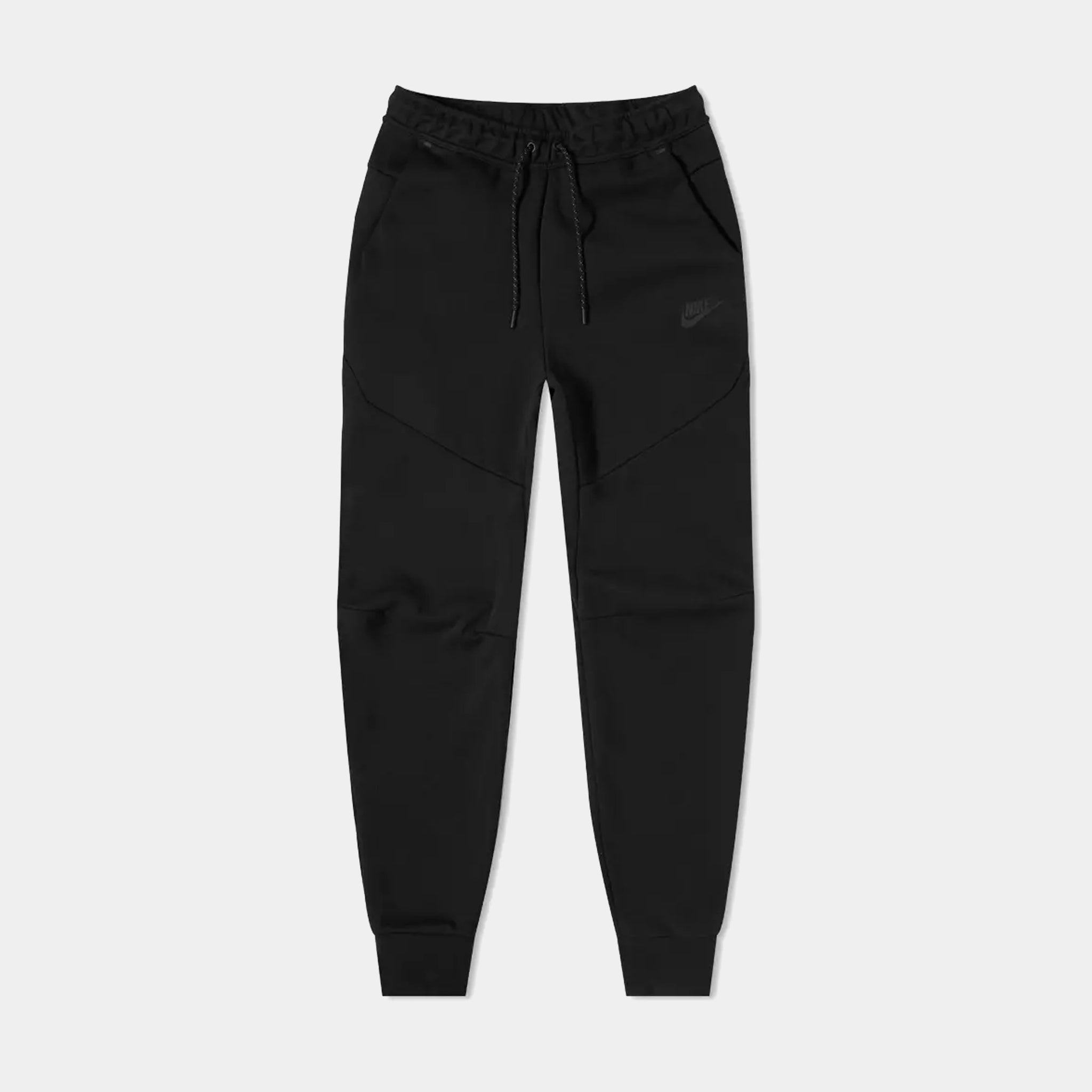 Men's Nike Red/Black Sportswear Swoosh Tech Fleece Pants - L