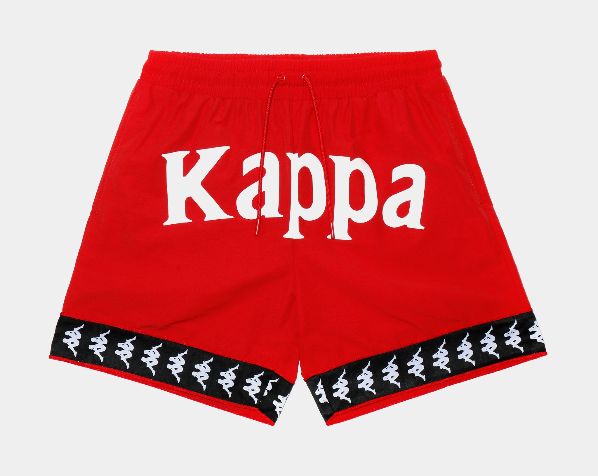 Kappa 222 Banda Calabash 3 Woven Shorts Mens Shorts Red 381E5MWA0P