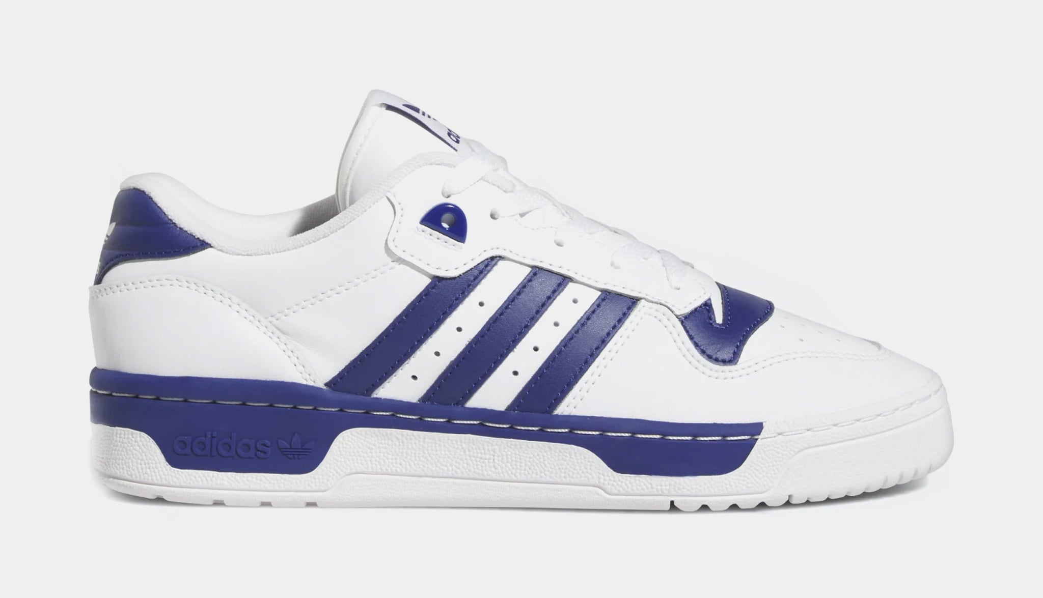 Mens adidas shoes white and blue Outlet