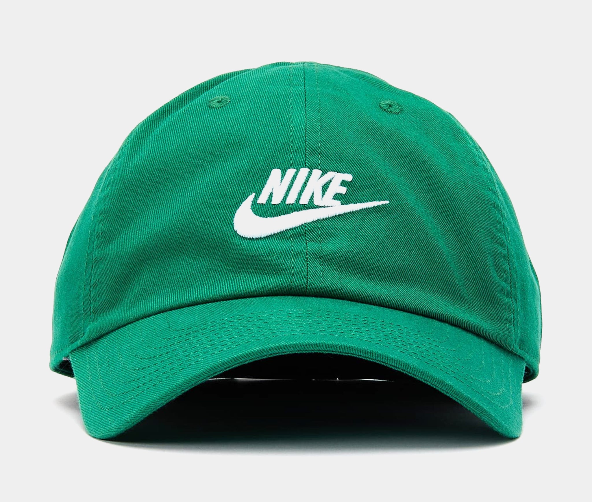Nike Club Unstructured Futura Wash Mens Hat Green White FB5368-365