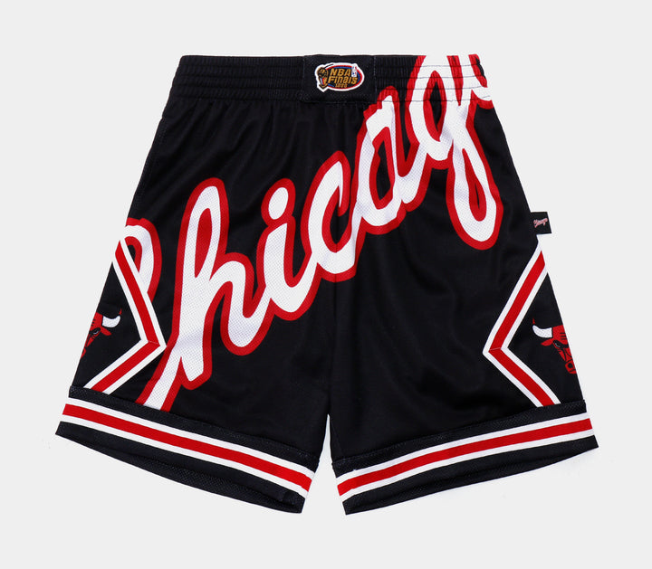 Lids Miami Heat Mitchell & Ness Hardwood Classics Jumbotron Sublimated  Shorts - Black