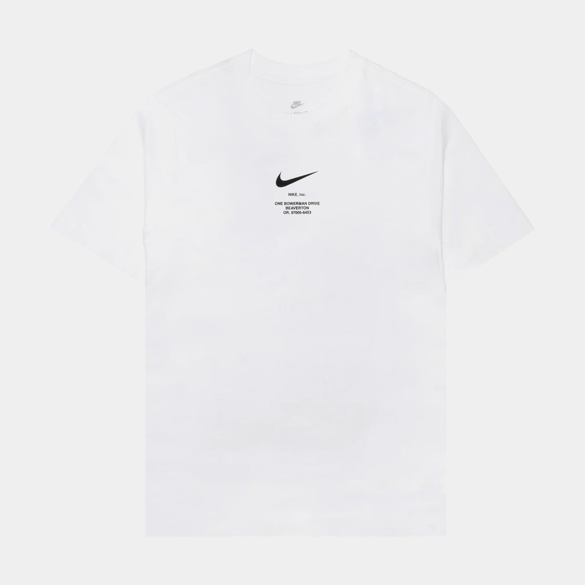 Nike NSW Big Swoosh Mens Short Sleeve Shirt White DZ2881-100 – Shoe Palace