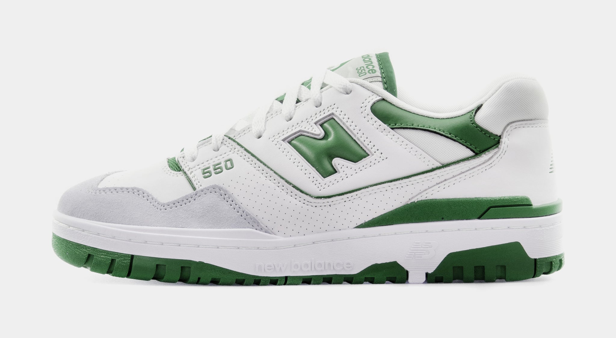 New balance 550 green white Clearance