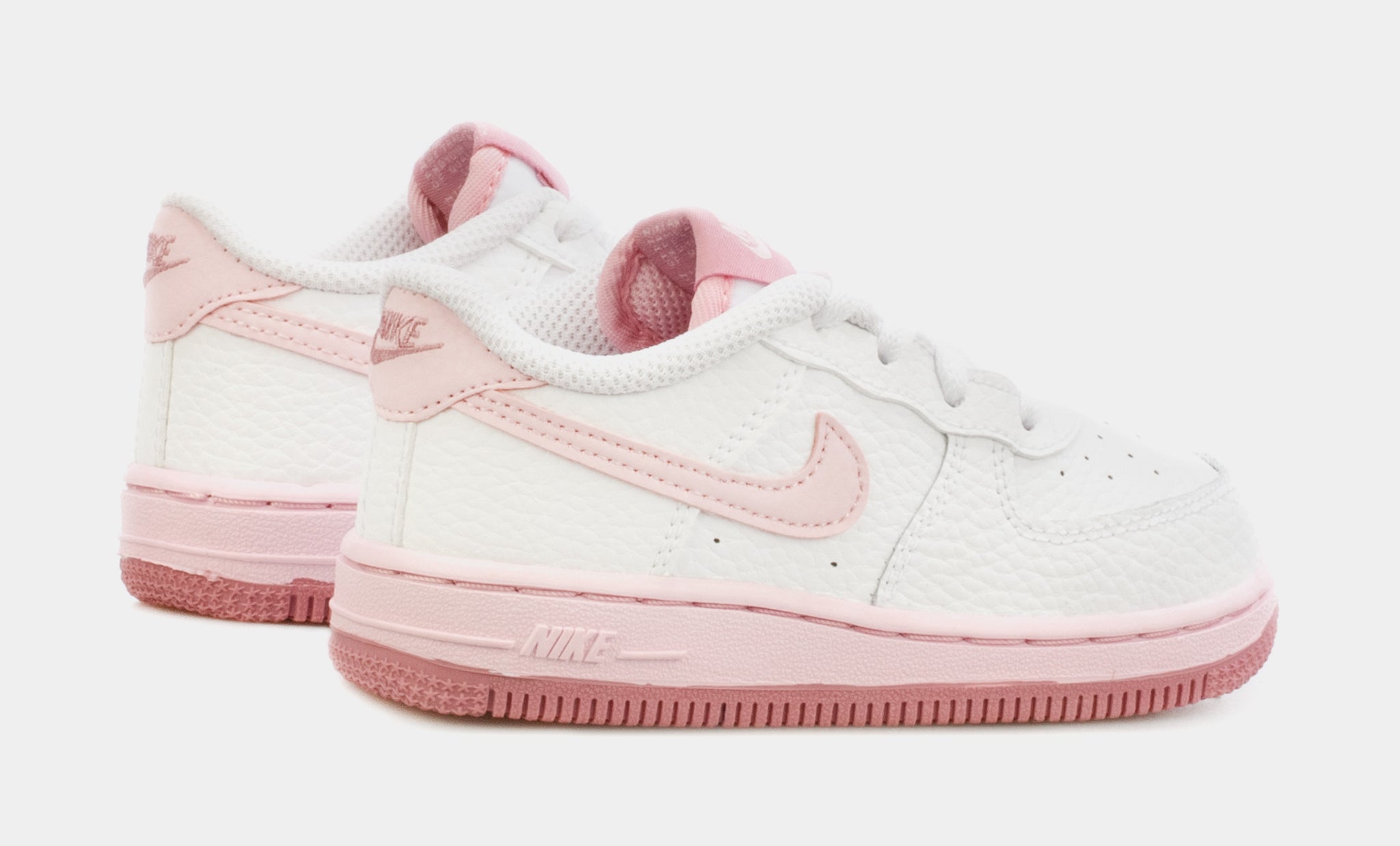 Nike Air Force Infant Toddler Basketball Shoes White Pink CZ1691
