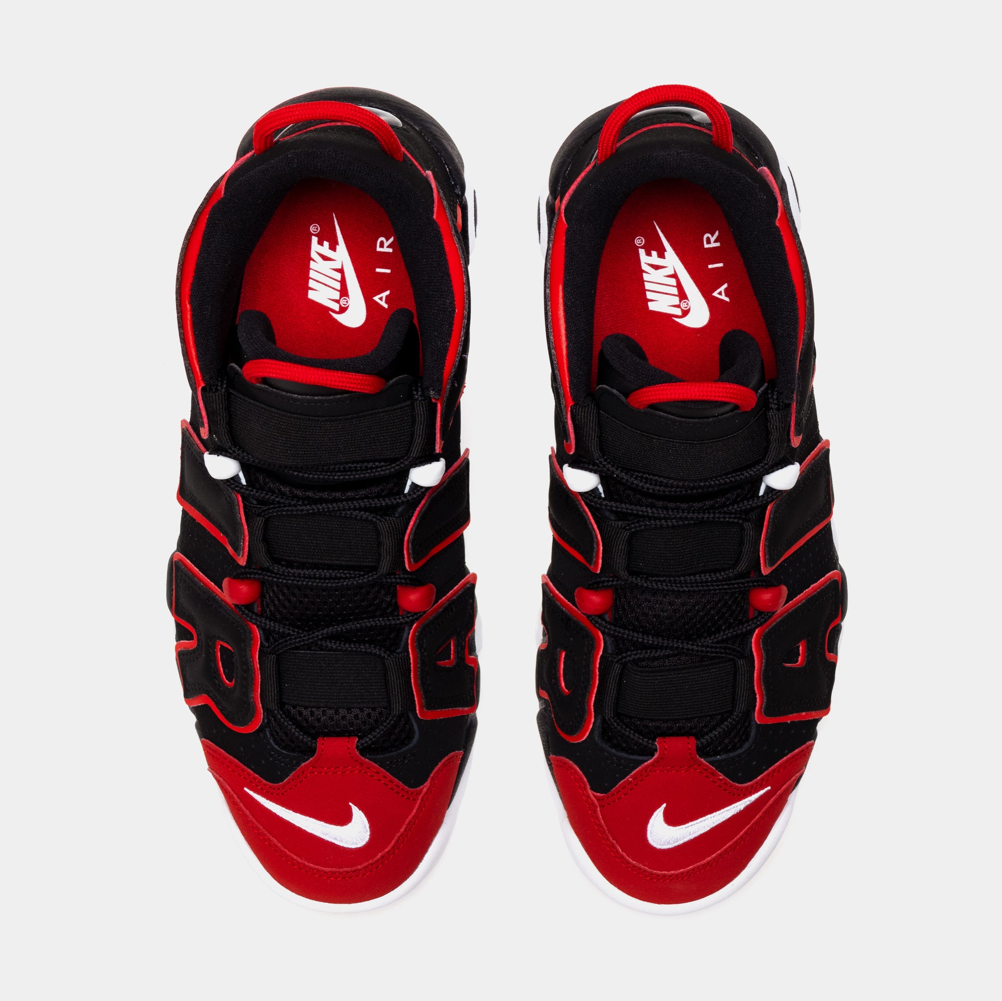 Nike Shoes More Uptempo Black And Red Nike Air More Uptempo Unisex