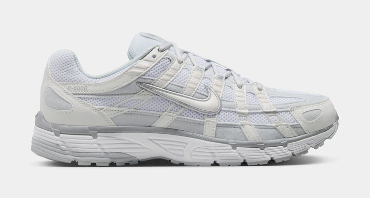 P-6000 Mens Running Shoes (Metallic Silver/Sail)