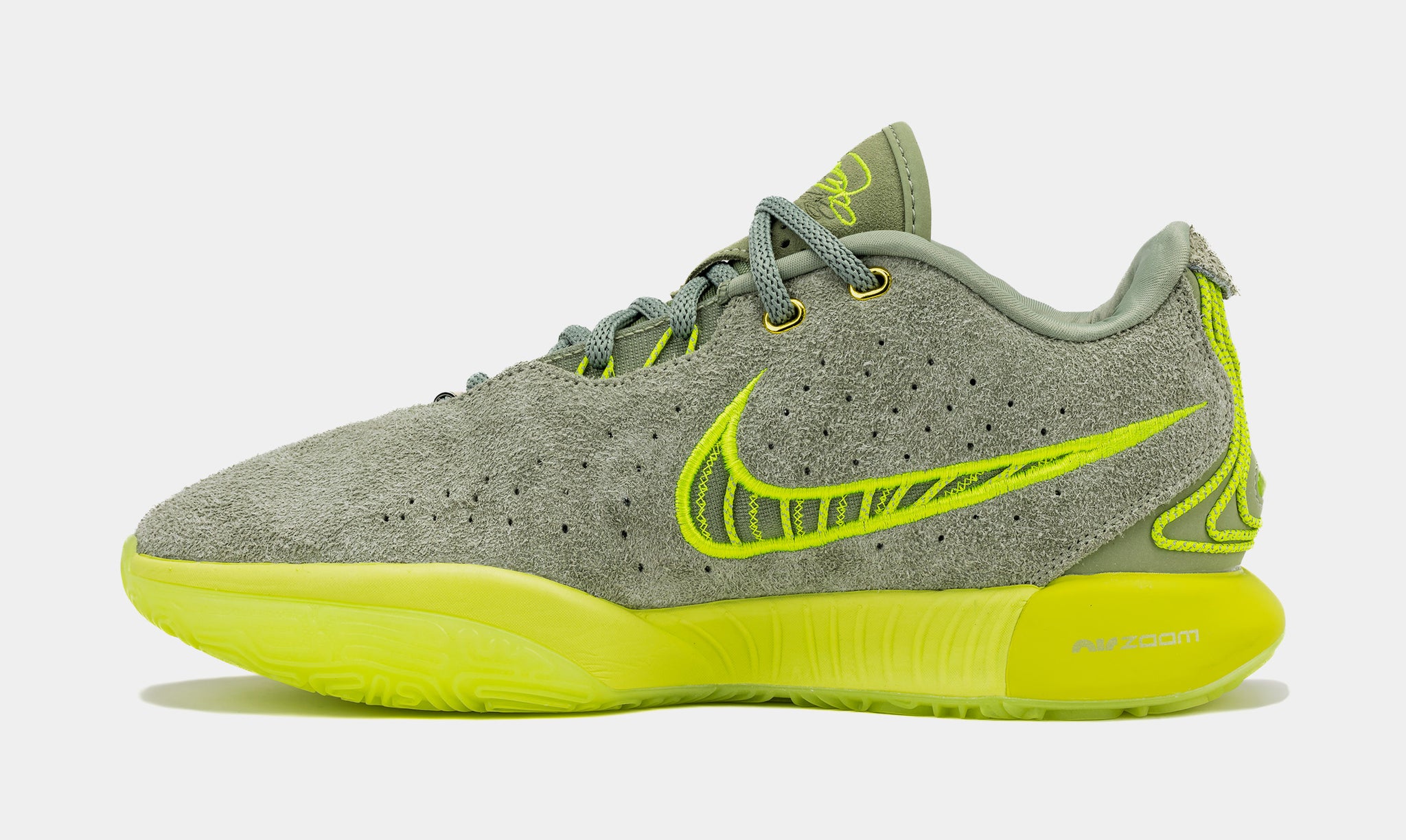 Basketball Shoes Nike Lime Green Sneakers Basketball Shoes Volt