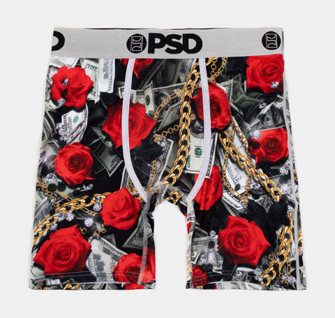 Psd Rich Blooms Mens Boxer Grey Red Free Shipping 123180085 – Shoe Palace