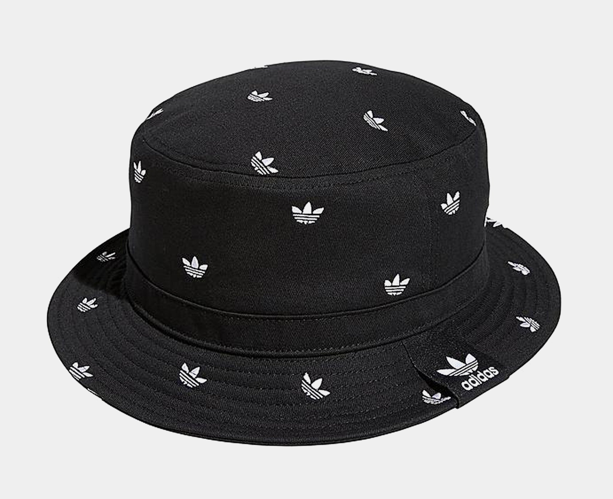 Originals AOP Trefoil Bucket Hat Mens Hat (Black)