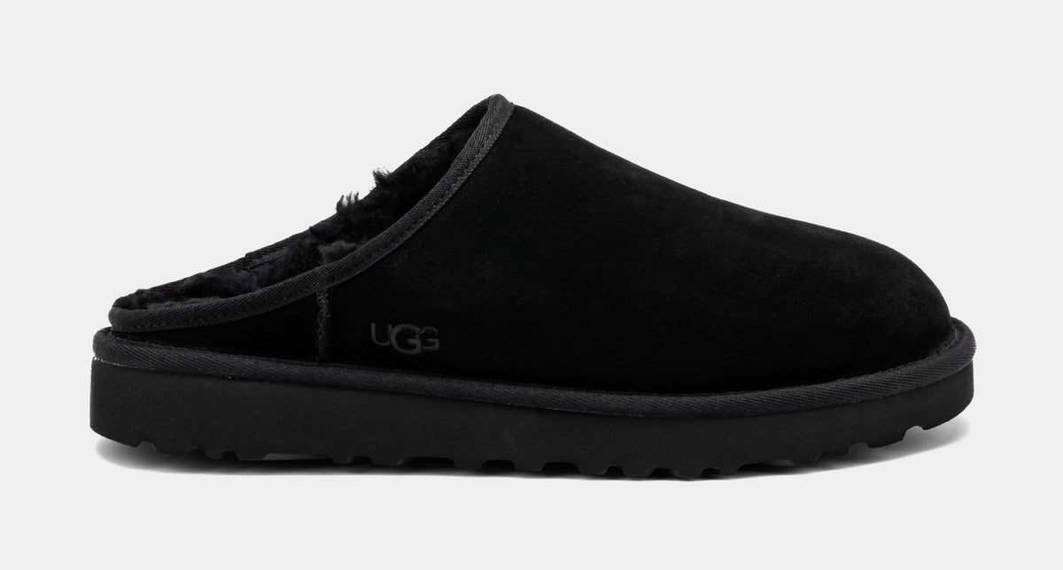 UGG Classic Slip On Mens Sandals Black 1129290 BLK – Shoe Palace