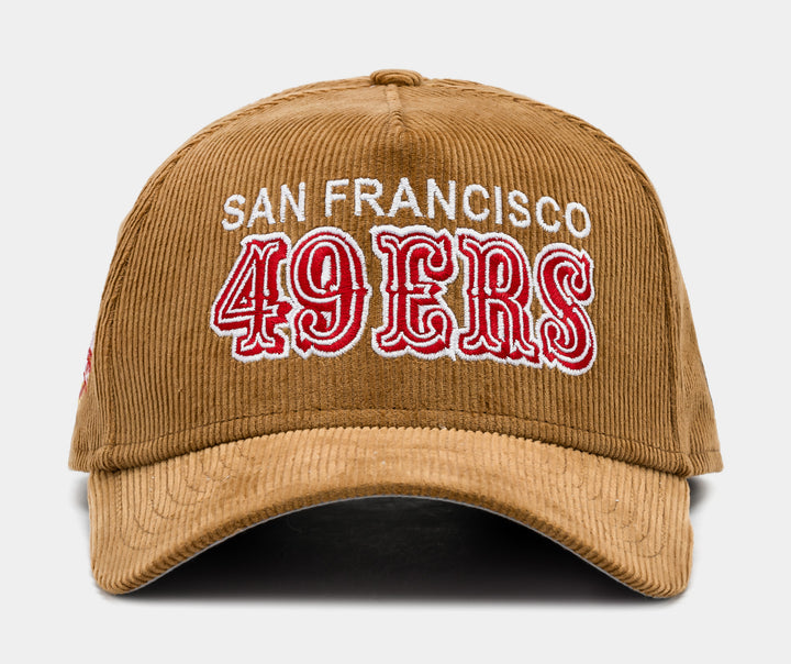 New Era San Francisco 49ers Harvest 9Forty Mens Hat Brown Black 60426666 –  Shoe Palace