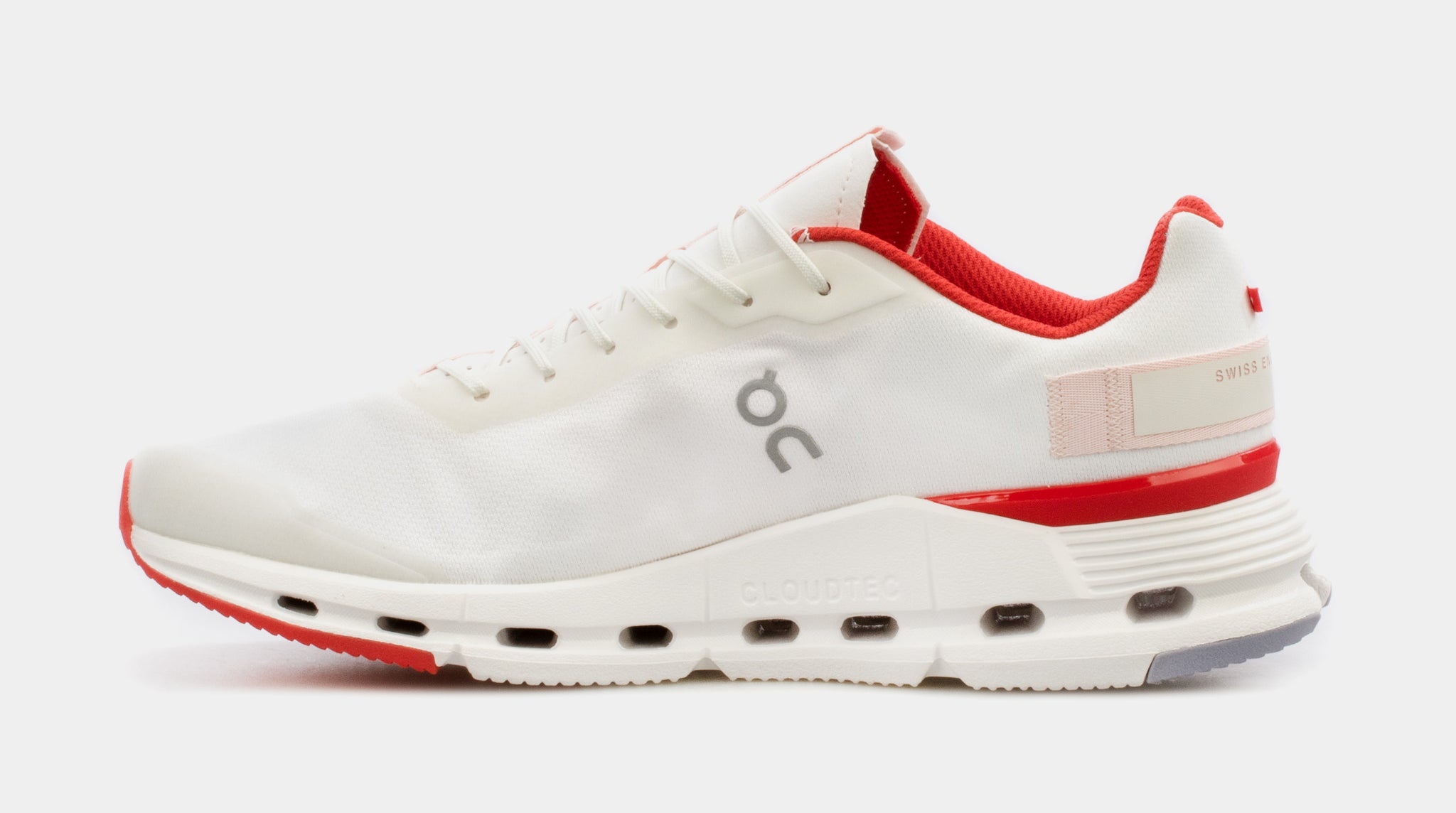 On Cloudnova Form Mens Running Shoes White Red – Shoe Palace