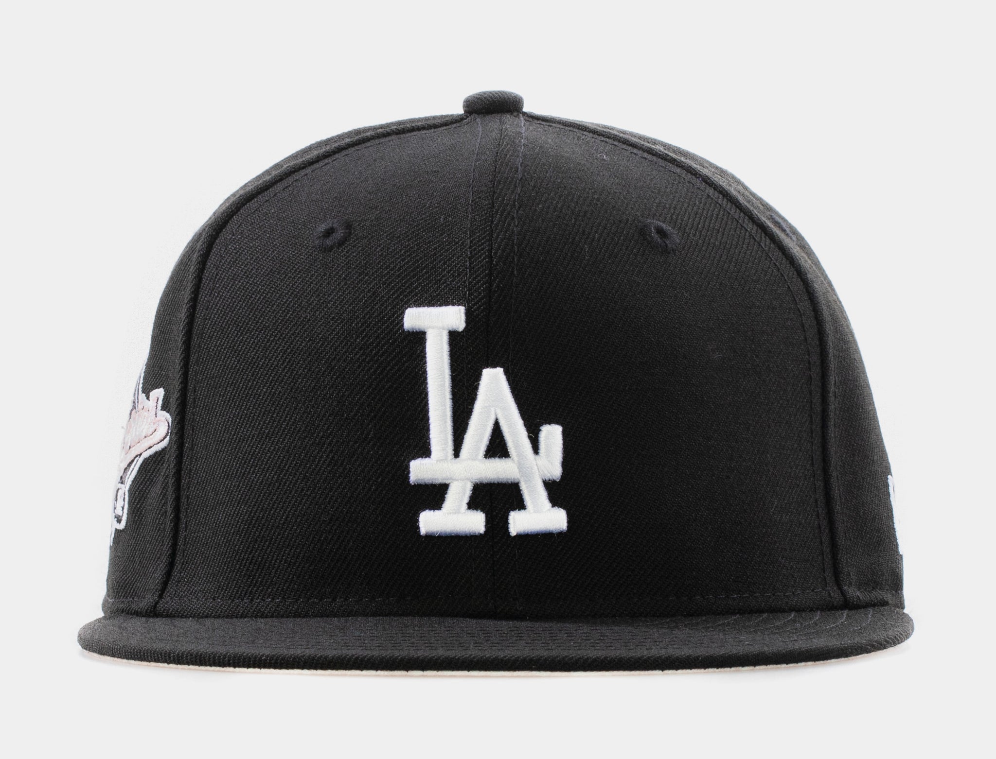 New Era MLB Black Allover Team Logo 59FIFTY Fitted Hat