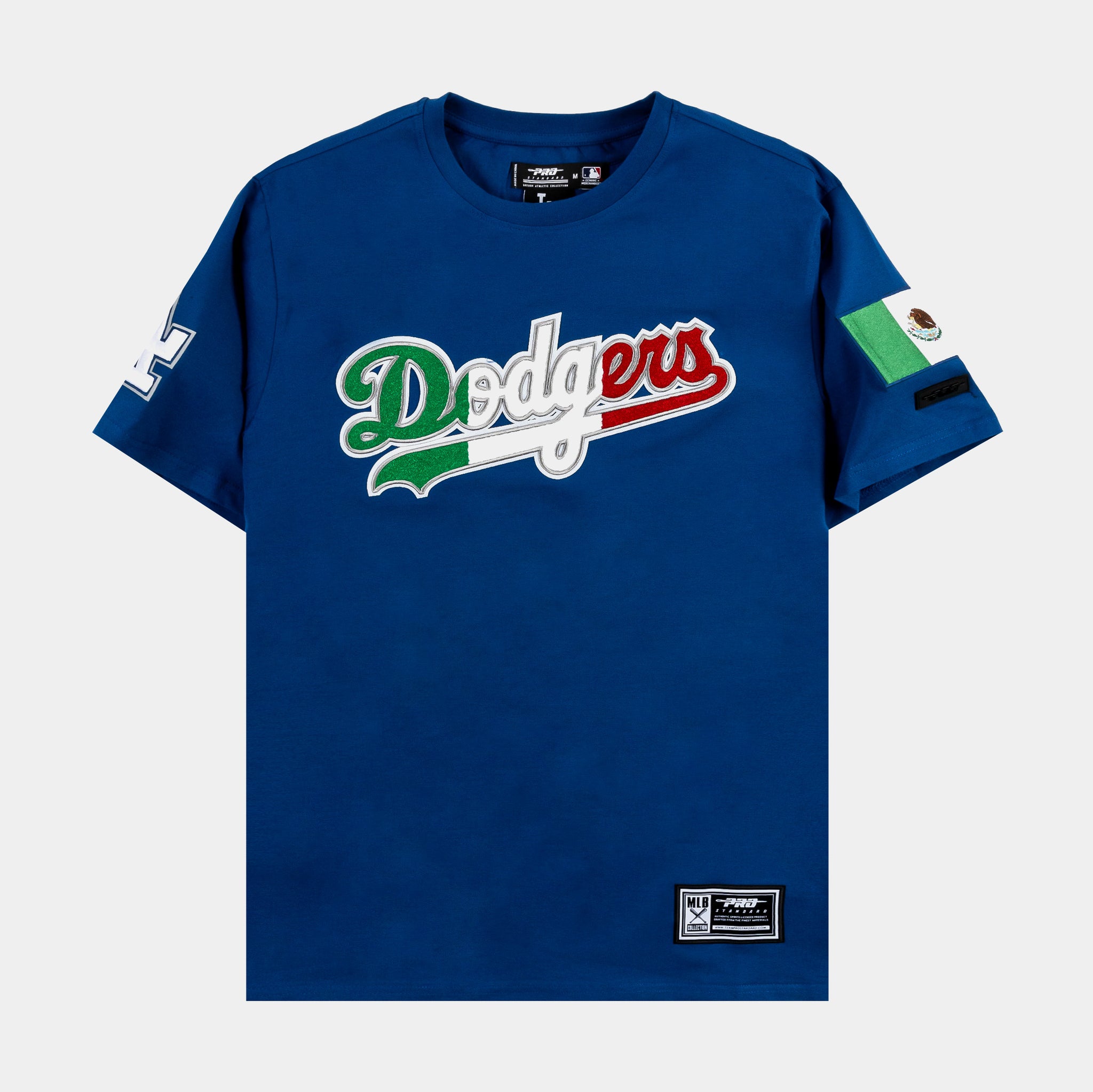 Pro Standard Los Angeles Dodgers x Mexico Mens Short Sleeve Shirt Blue  LLD1314488-DBL – Shoe Palace
