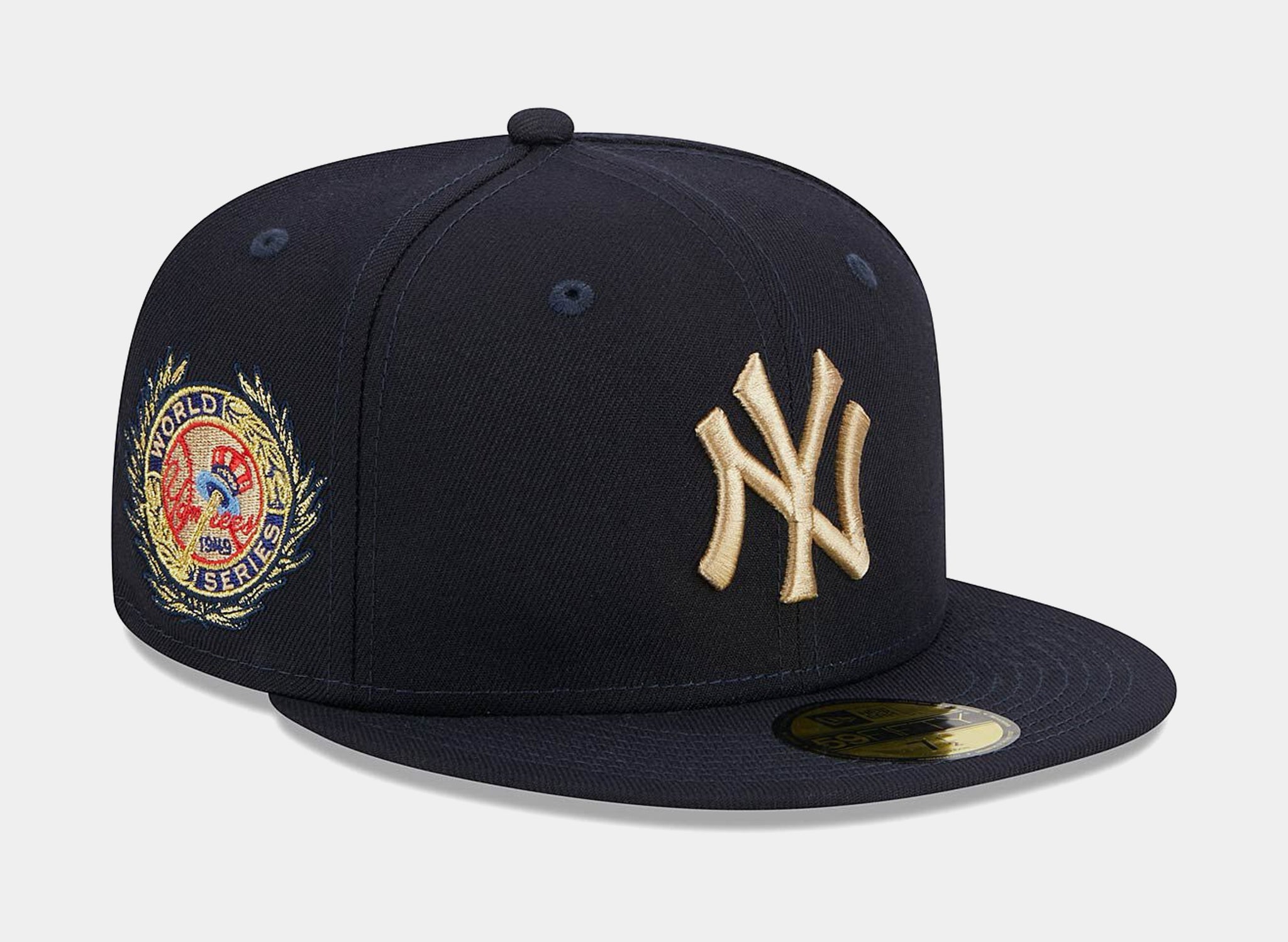 Yankees Hat With Patch Navy Blue NY Yankees Gray Bottom NYC Park