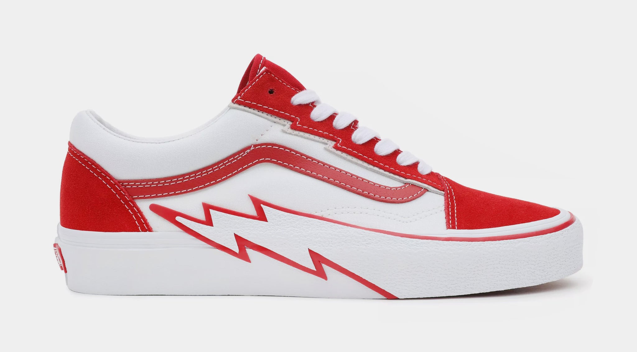 HOT Vans Shoes Red Old School Vans Red And White Vans Old