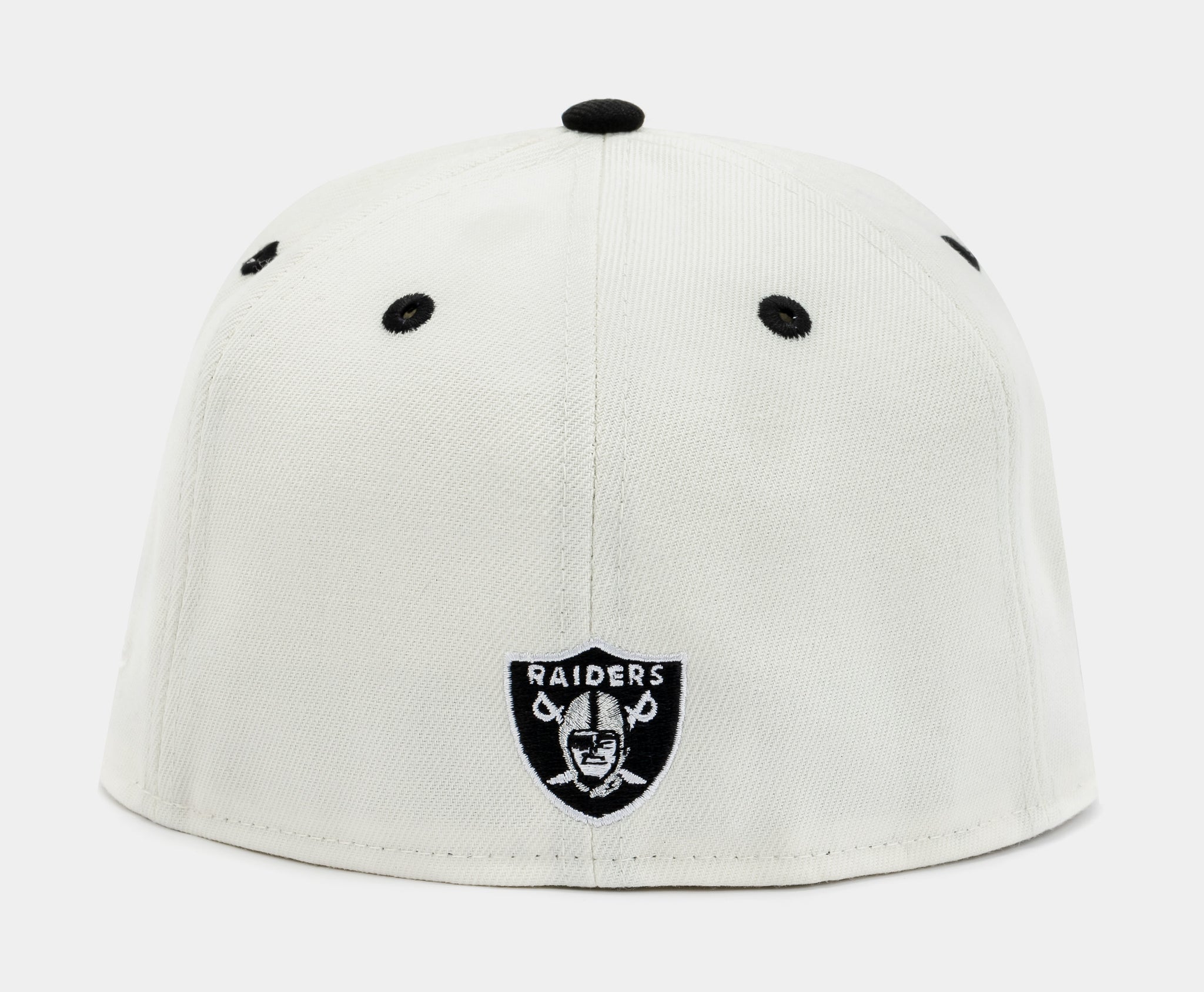 New Las Vegas Raiders white fedora New Era Las Vegas Raiders White 9Seventy Stretch Snapback  main image 2