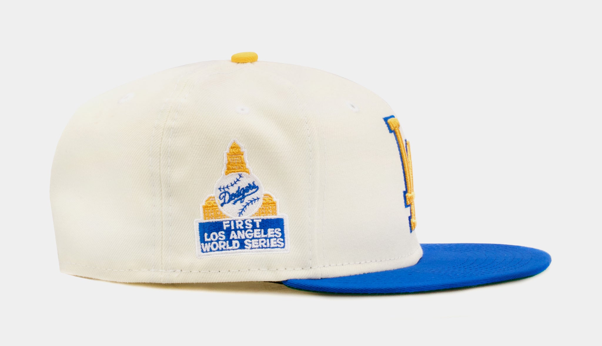 New Era SP Exclusive Homage to La Los Angeles Dodgers 59FIFTY Mens Fitted Hat (White/Blue)