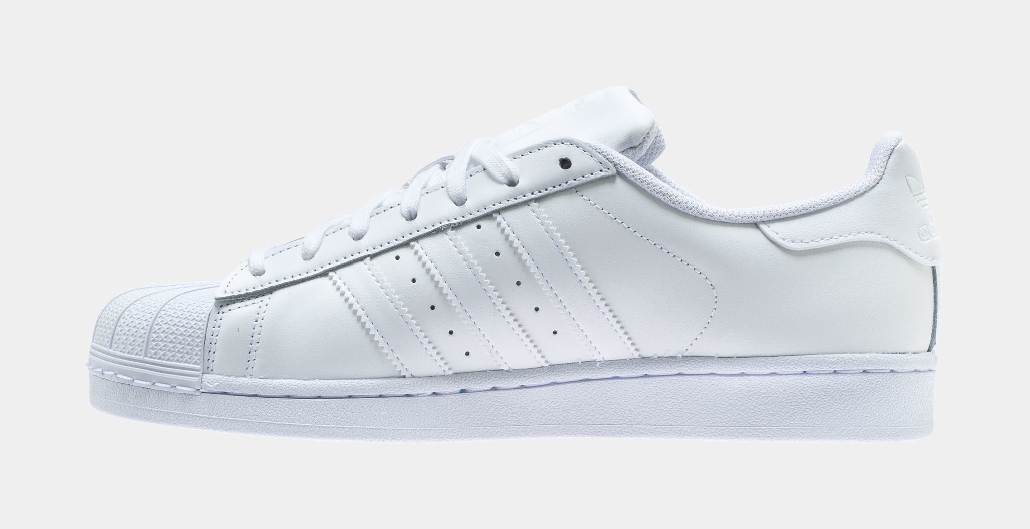 Adidas Originals Superstar Sneakers Womens 6 White Leather Signature Shell  Toe