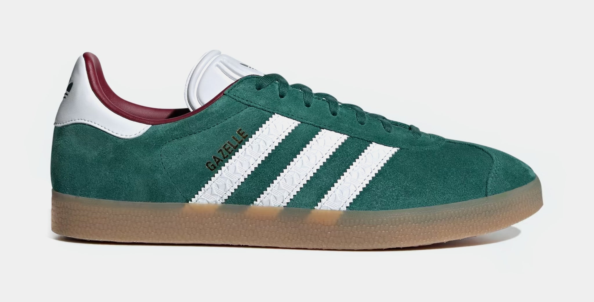 Adidas white green gazelle Clearance