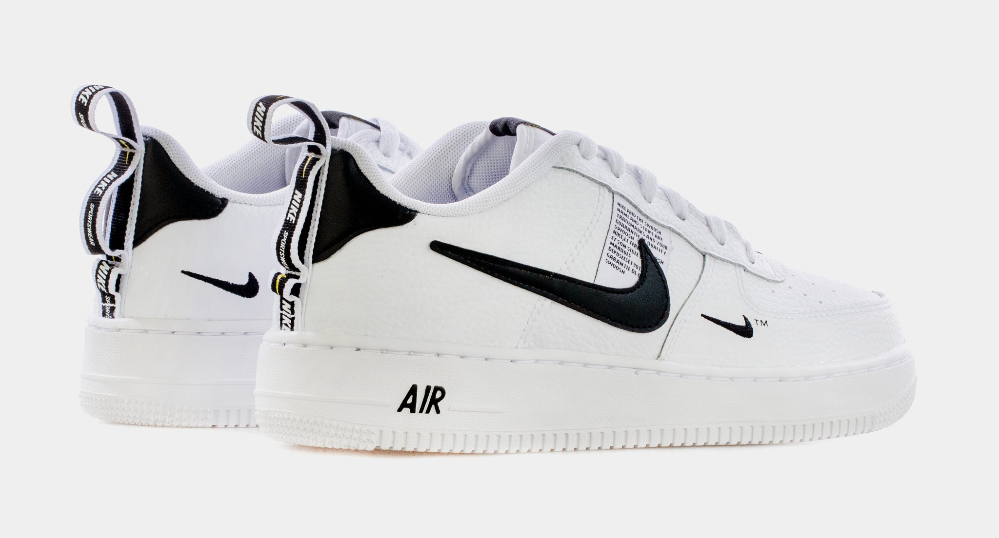 Nike Air Force 1 LV8 Utility Grade School Lifestyle Shoes White