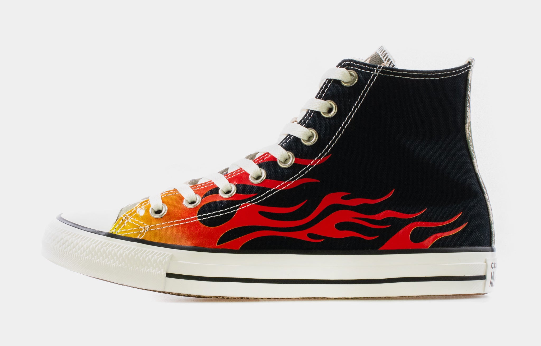 CONVERSE 168186F All Star High Mens Lifestyle Shoes (Black) Image 23234827878606