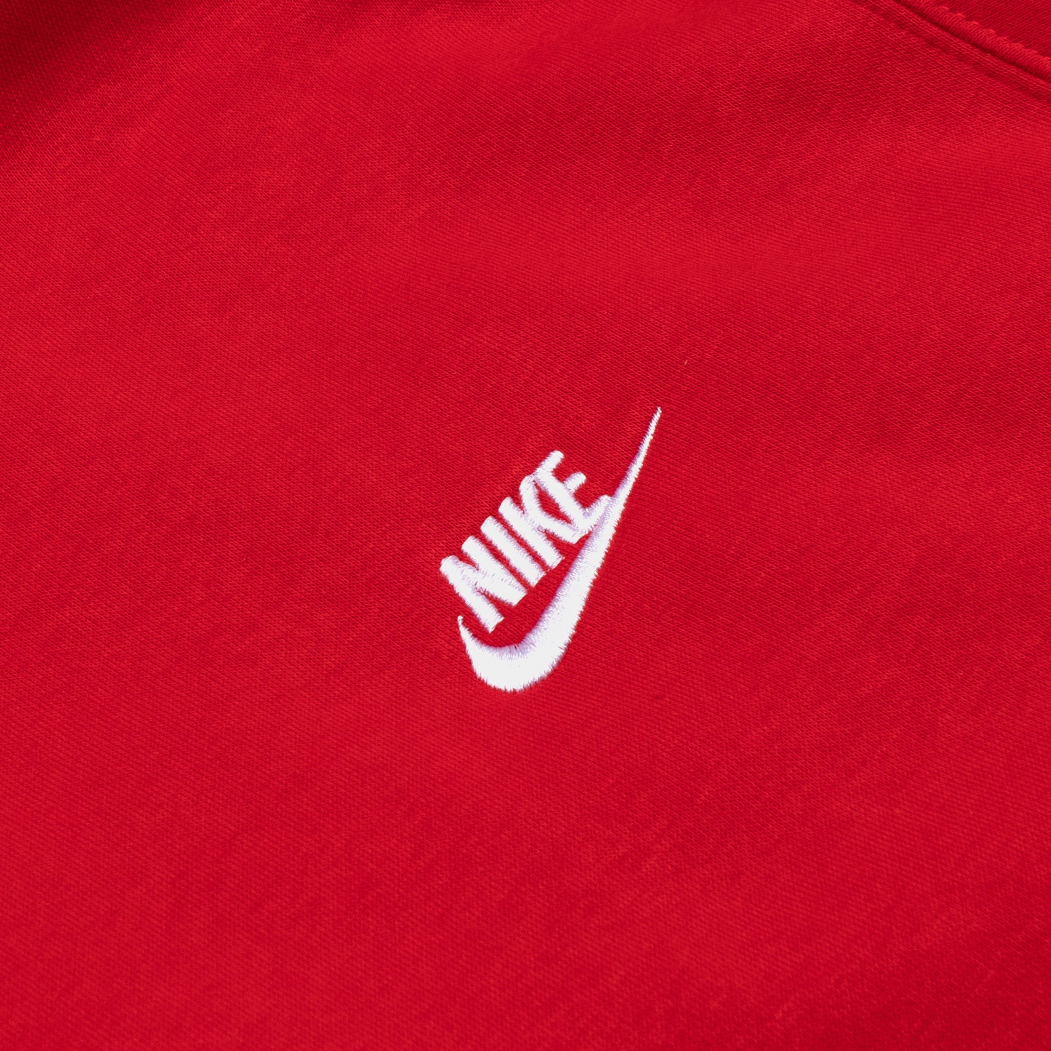 Nike Sportswear Club Fleece Pullover Mens Hoodie Red White BV2654-657 – Palace