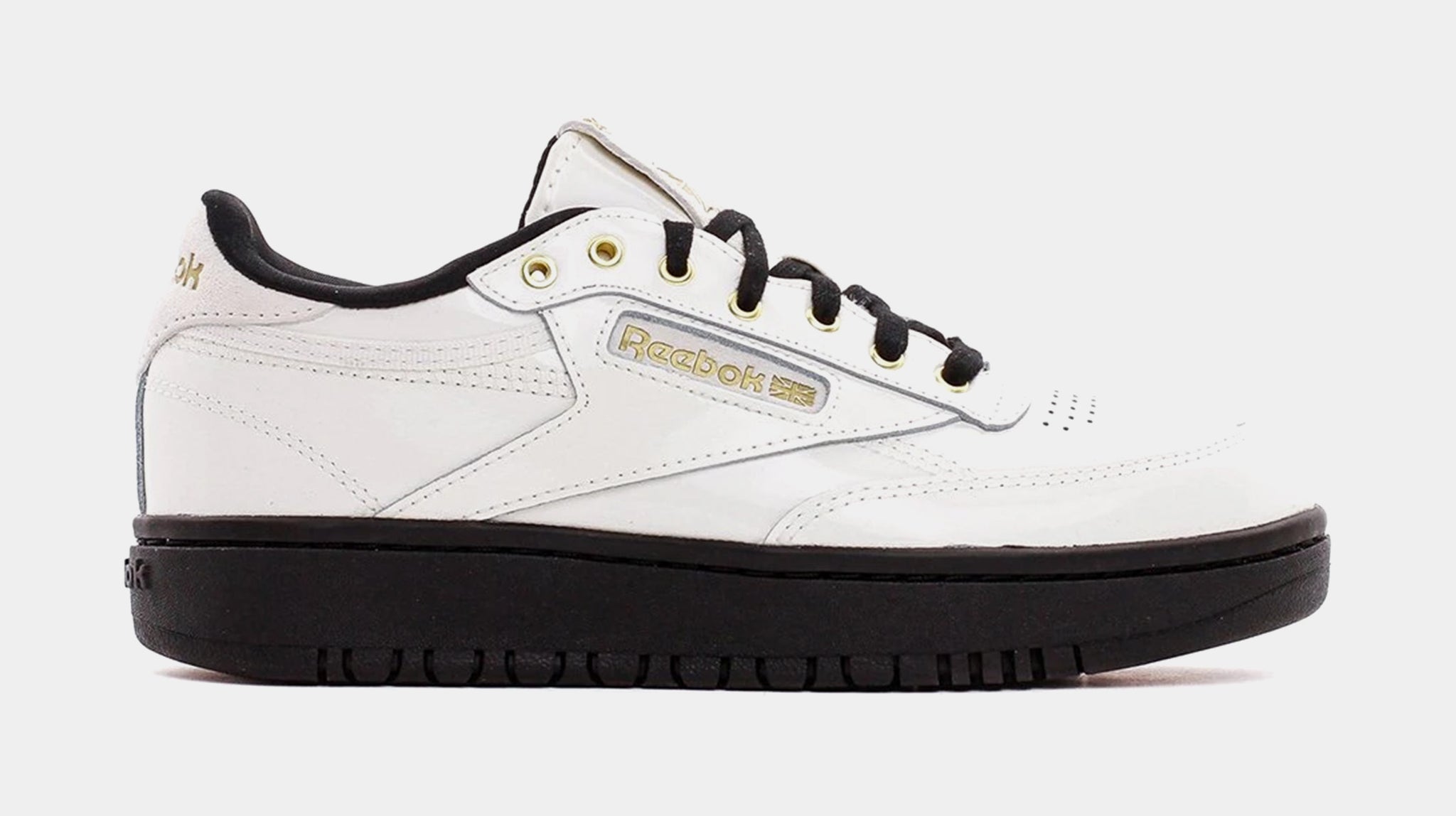 Reebok Cardi B Club C Double Womens Lifestyle Shoe Chalk White