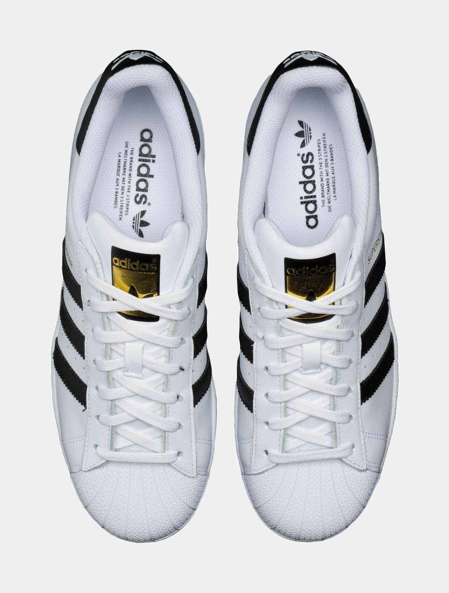 adidas Superstar 2 Original Foundation Shell Mens Lifestyle Shoe White Black C77124 – Shoe Palace