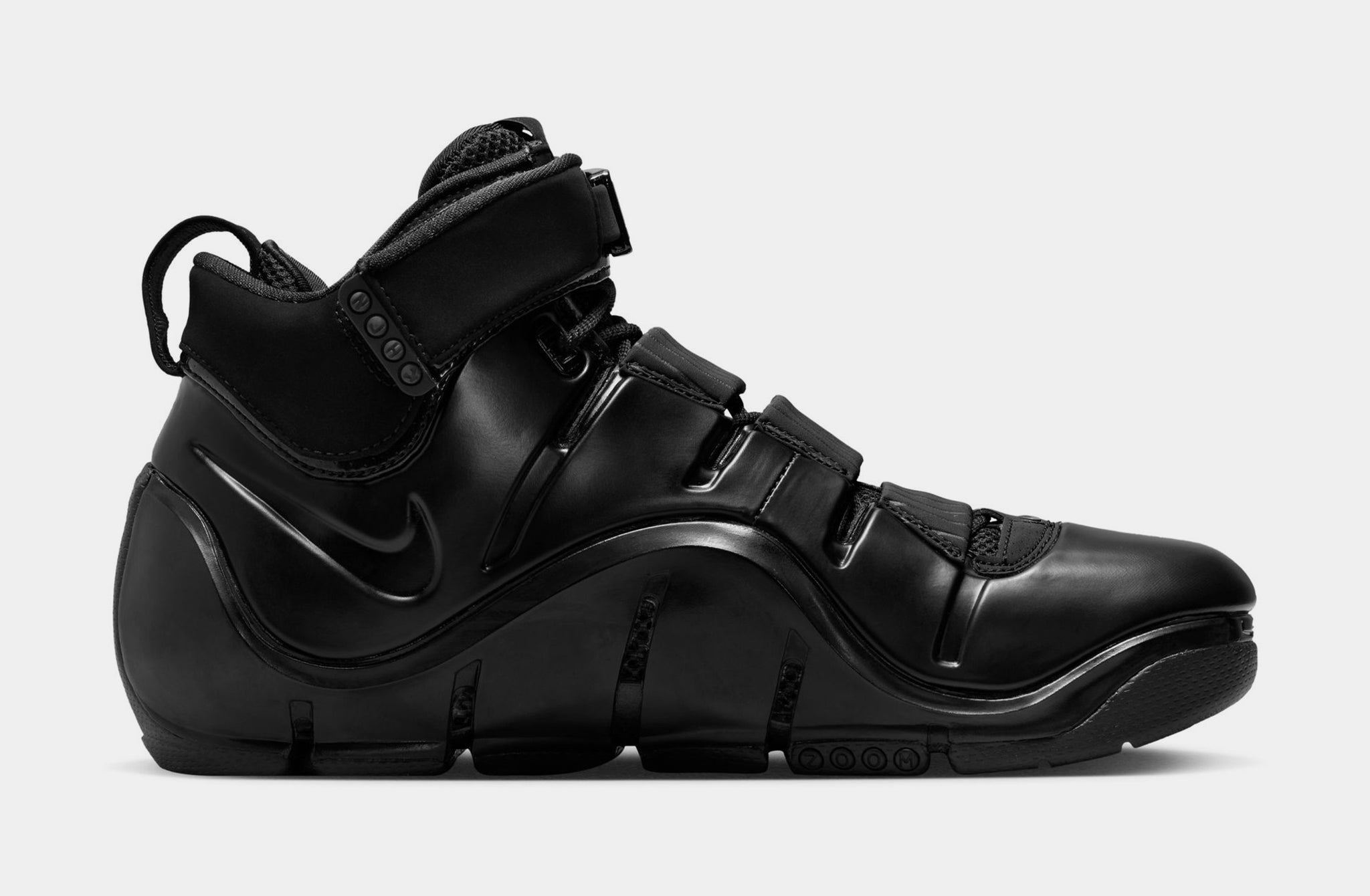 Nike Lebron IV Zoom Anthracite Mens Basketball Shoes Black FJ1597