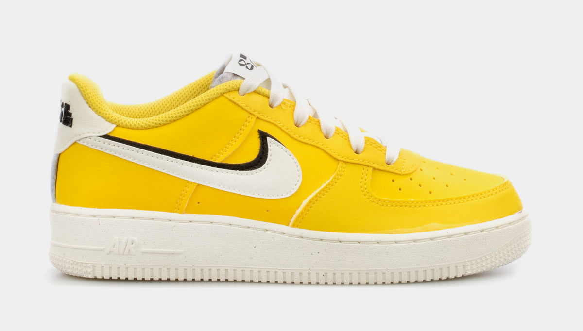 Nike Air Force 1 LV8 Grade School Lifestyle Shoes Yellow DQ0359-700 ...