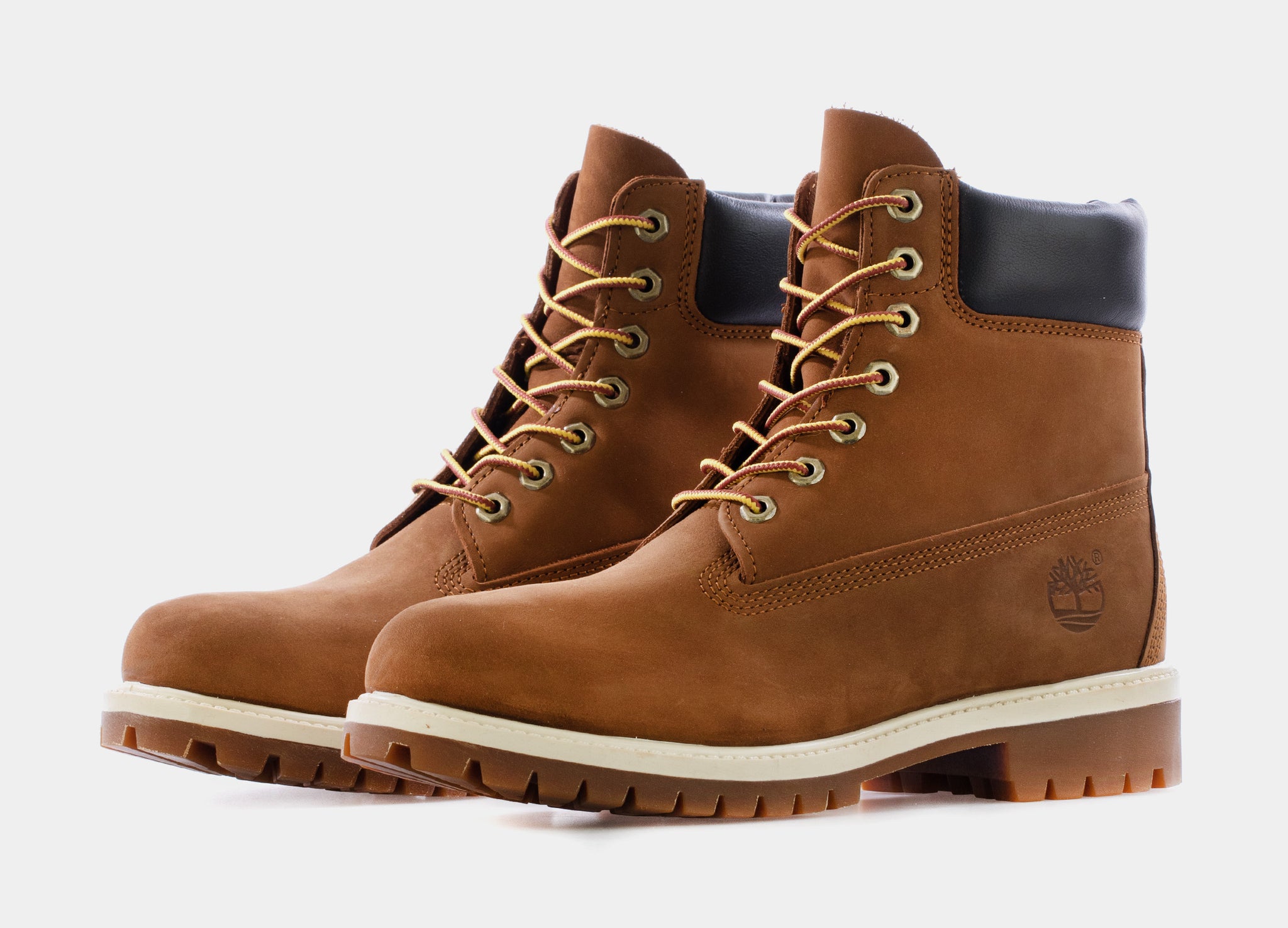 Timbrland Rust Boot Timberland 6-Inch Premium Waterproof Mens Boots Rust Nubuck Brown ...