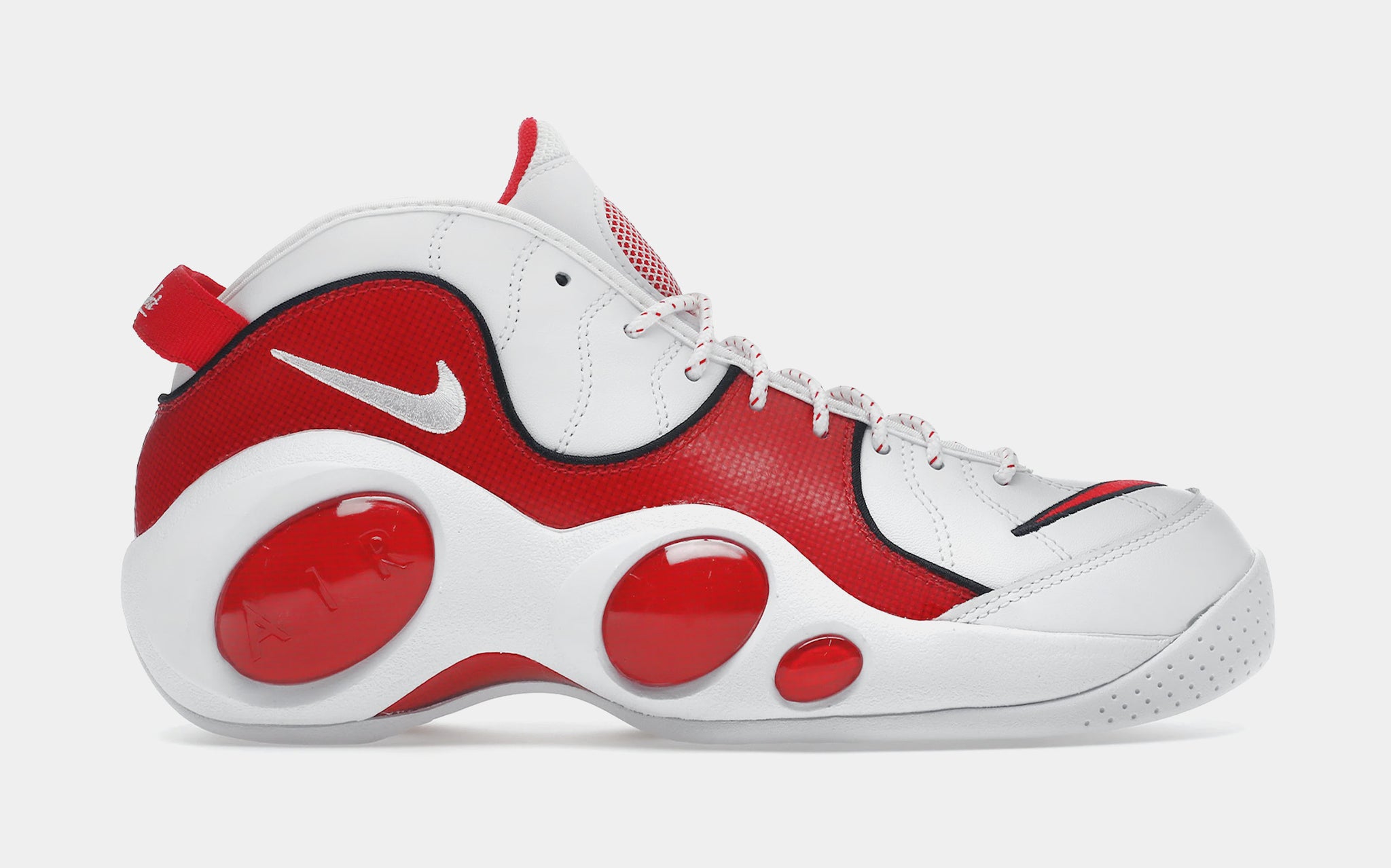 Air Zoom Flight  True Red Mens Basketball Shoes White/Red