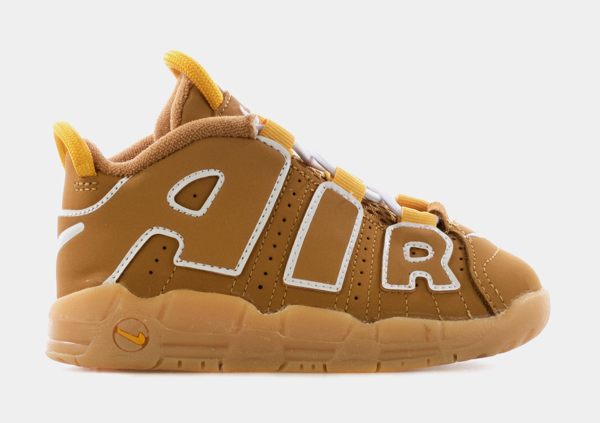 Nike Air More Uptempo Wheat Infant Toddler Basketball Shoes Wheat