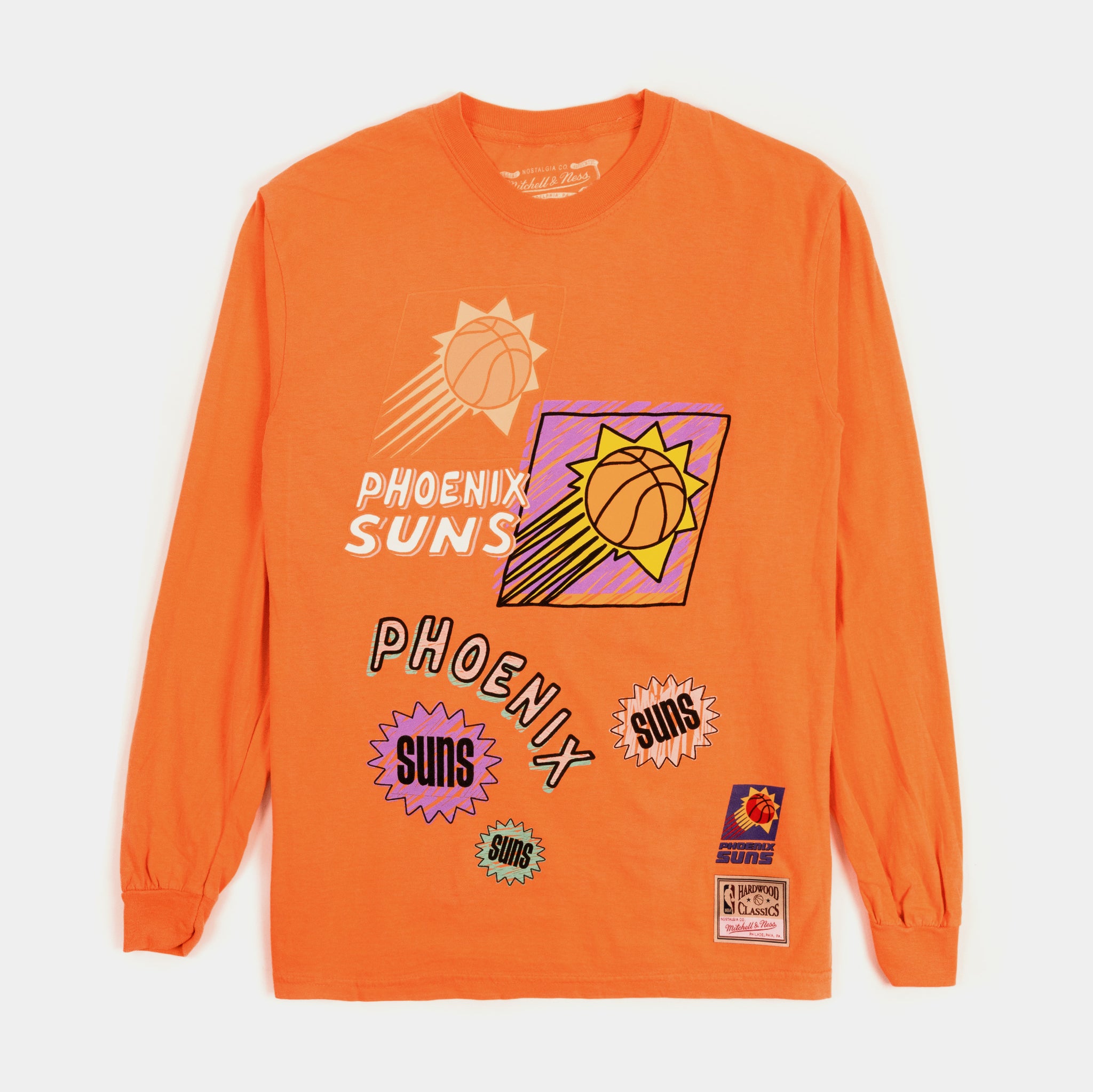 Mitchell & Ness Phoenix Suns Sidewalk Sketch T-Shirt
