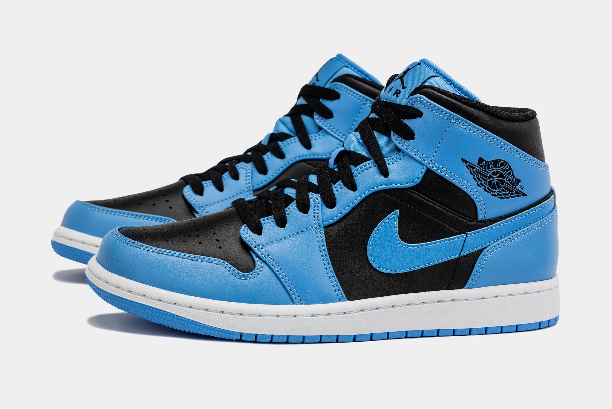 Jordan retro 1 blue and black release date Clearance