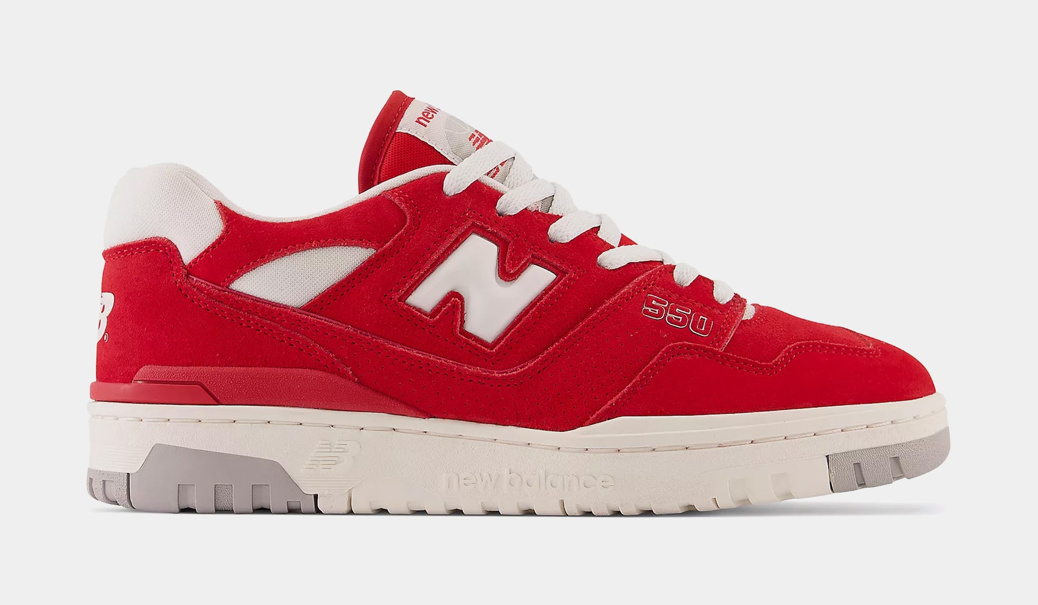 New Balance 550 Mens Lifestyle Shoes Red White BB550VND  display picture 1
